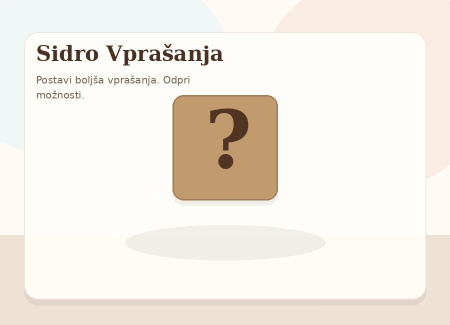 Sidro Vprašanja