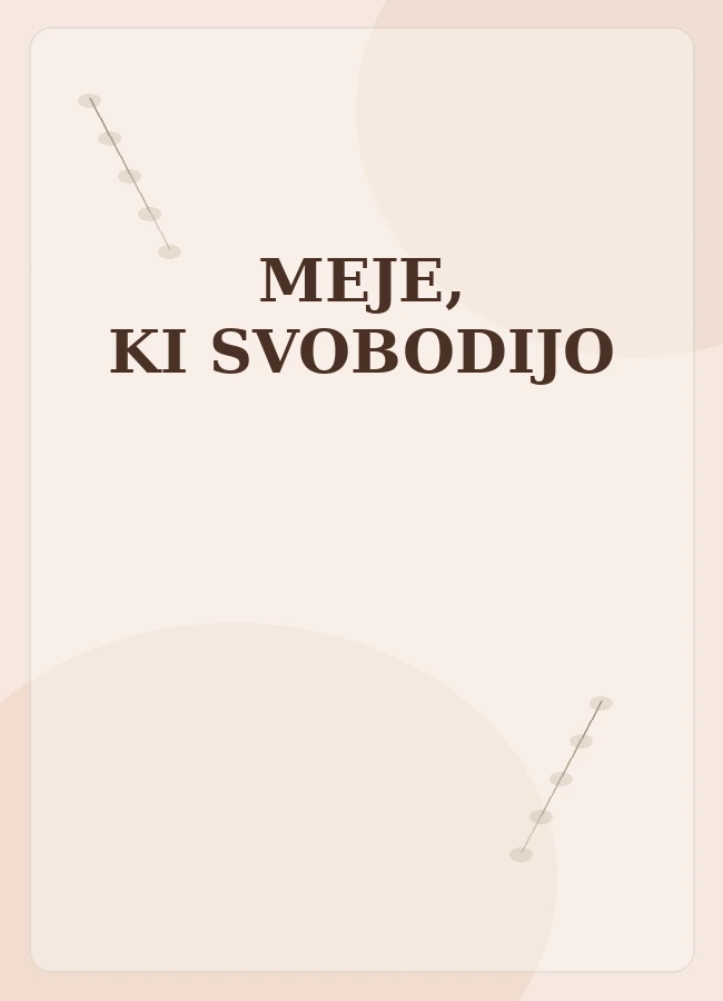 Meje, ki svobodijo
